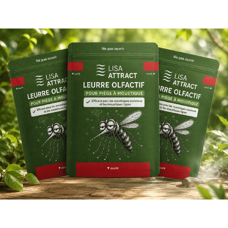 3 sachets de LISA-Attract — Le leurre olfactif extra puissant